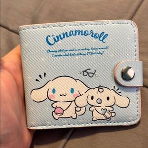 Brand new Sanrio Cinnamoroll snap wallet